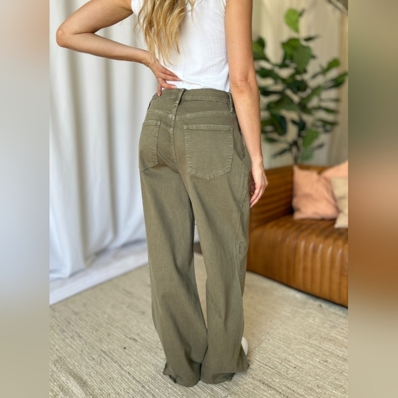 High Rise Wide Leg Jeans - Picture 4 of 16